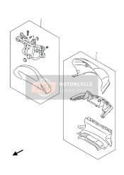 Optionnel (Ensemble de dossier Pillion Rider_